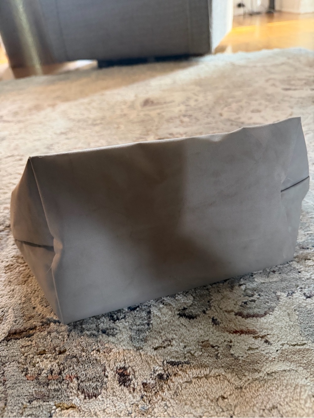 Longchamp Light Gray Purse - Picture 3 of 11